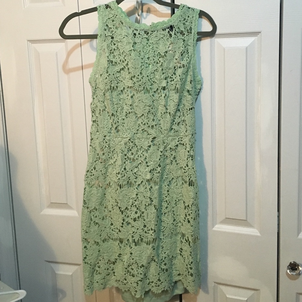 Crochet lace dress NWT
